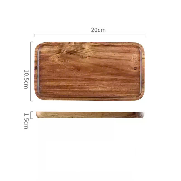 Khay gỗ décor hình chữ nhật - PG31