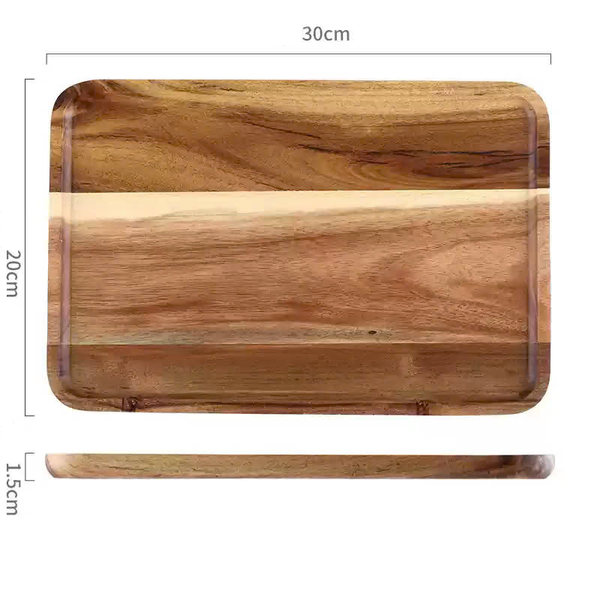 Khay gỗ décor hình chữ nhật - PG31