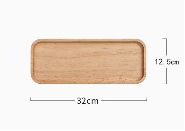 Khay gỗ décor hình chữ nhật - PG33