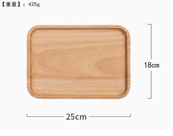 Khay gỗ décor hình chữ nhật - PG33
