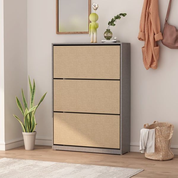 Tủ Giày Thông Minh 3 Ngăn Siêu Rộng Rãi - Nội Thất IGA - GP20