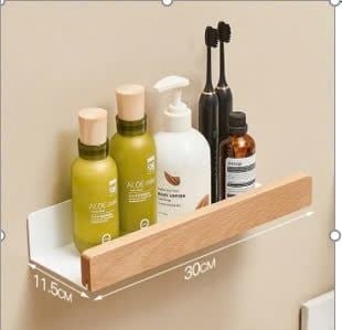 Kệ nhà tắm L500 màu trắng vân gỗ GM182C.13