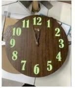 Đồng hồ tròn treo tưởng số dạ quang GP381.06