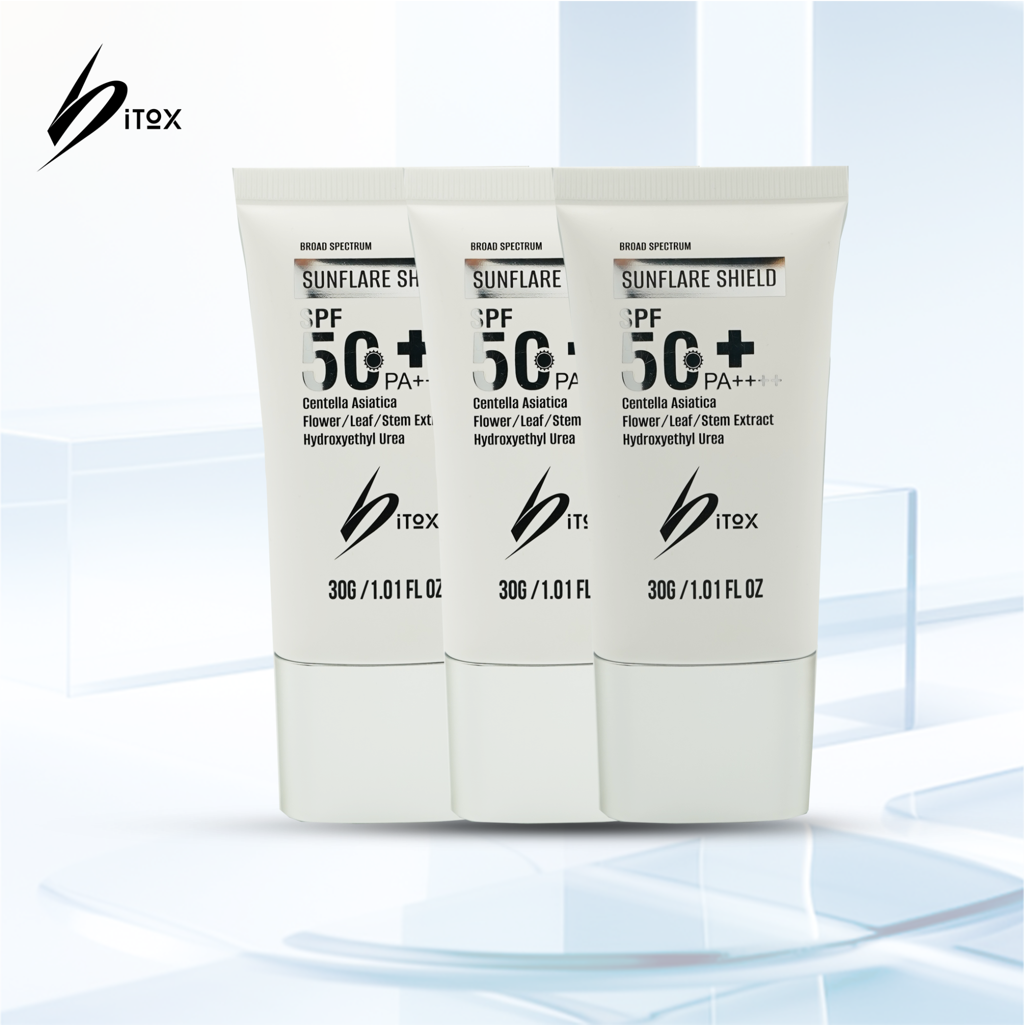  Kem chống nắng vật lý lai hóa học SUNFLARE SHIELD 