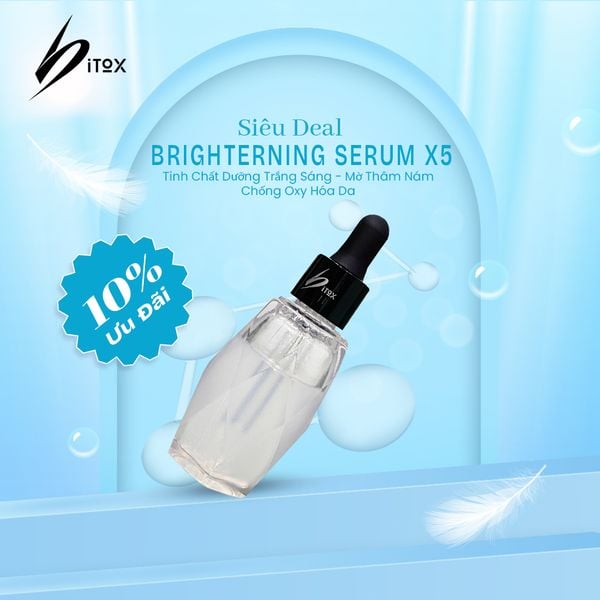  Brightening Serum - Tinh Chất Phục Hồi & Trắng Sáng Mờ Thâm Sạm 