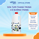  Sữa Tươi Thanh Trùng Lothamilk Chai 1760ml 