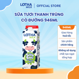 Sữa Tươi Thanh Trùng Lothamilk Hộp 946ML 