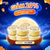  Combo 2 Lốc Bánh Flan Lothamilk Caramel 50g 