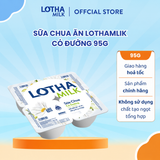 Combo 4 Lốc Sữa Chua Ăn Lothamilk 95G 