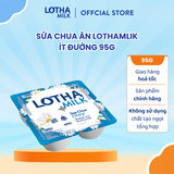  Combo 4 Lốc Sữa Chua Ăn Lothamilk 95G 