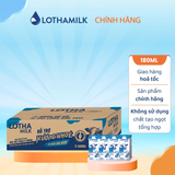  Thùng 48 Hộp Sữa Dinh Dưỡng Xương Khỏe Tiệt Trùng Lothamilk 180ml 