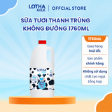  Sữa Tươi Thanh Trùng Lothamilk Chai 1760ml 