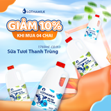  Sữa Tươi Thanh Trùng Lothamilk chai 1760ml 