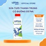  Sữa Tươi Thanh Trùng Lothamilk Chai 857ml 