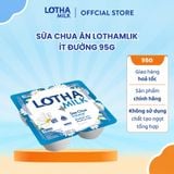  Combo 4 Lốc Sữa Chua Ăn Lothamilk 95G 