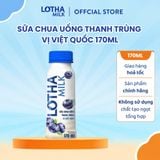  Sữa Chua Uống Thanh Trùng Lothamilk 170ml 