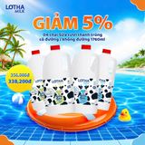  Combo 4 chai Sữa tươi thanh trùng Lothamilk 1760ml 