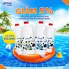  Combo 4 chai Sữa tươi thanh trùng Lothamilk 1760ml 