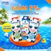  Combo 8 Sữa Tươi Thanh Trùng Lothamilk hộp 946ML 