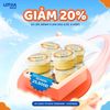  Combo 2 Lốc 4 Hộp Bánh Flan Lothamilk Caramel 50g 