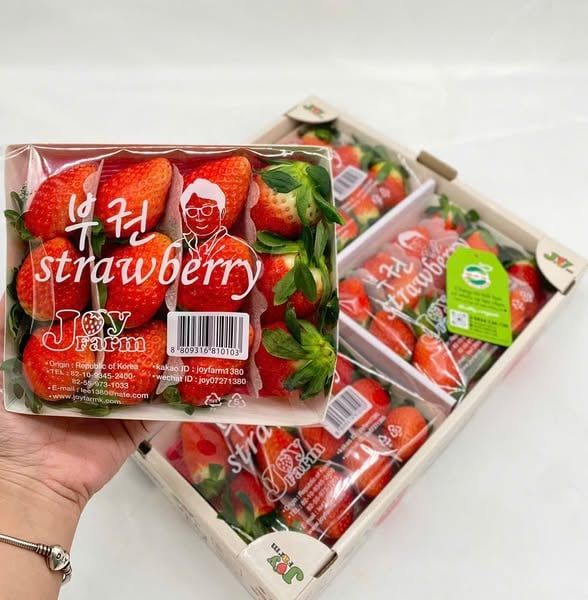 Dâu Tây Hàn Quốc JOYFARM hộp 330gr