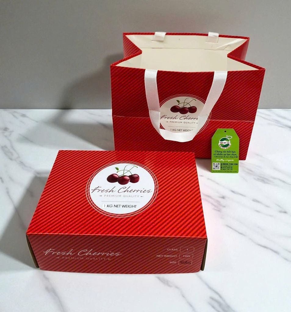 CHERRY MỸ SIZE 8.5 (tặng hộp quà và túi giấy xinh)
