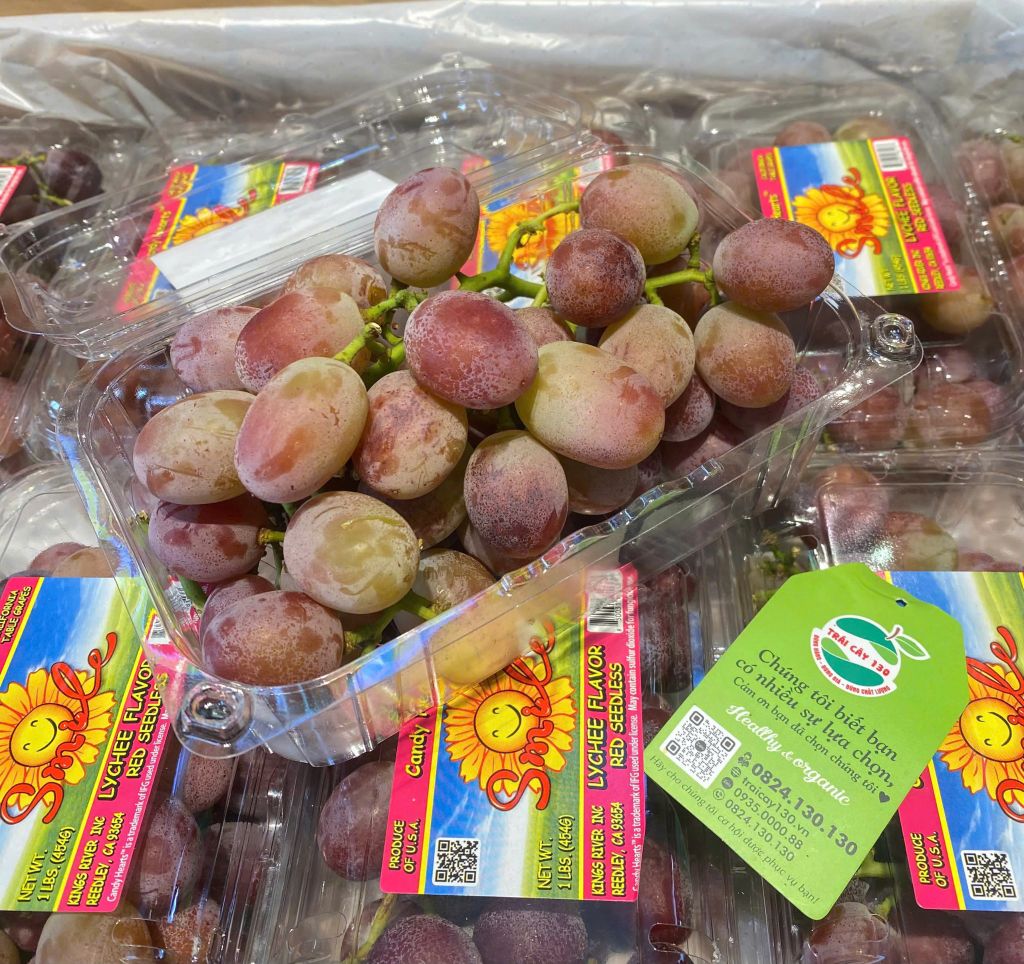 Nho kẹo thơm hộp 450g