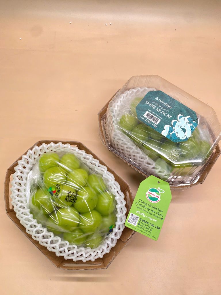 Nho Mẫu Đơn 450g (Hộp)