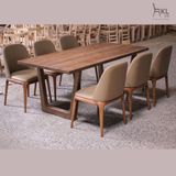  Bộ Bàn Ăn Gỗ Tự Nhiên 6 Người SKDS43 