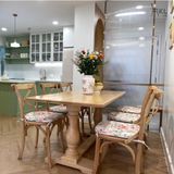  Bộ Bàn Ghế Ăn Bistro Gỗ Tự Nhiên SKDS40 