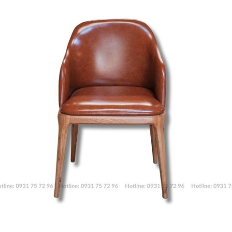  Ghế Ăn Gỗ Bọc Da SKC124 