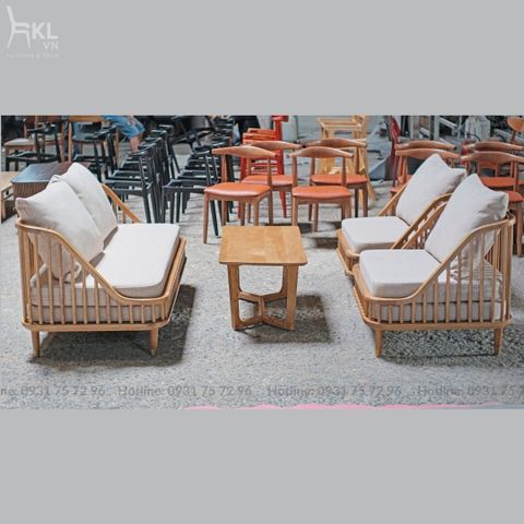  Bộ Sofa KBH Gỗ Tự Nhiên SKSS08 