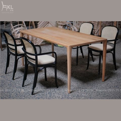  Bộ Bàn Ăn Gỗ 4 Ghế Cao Cấp SKDS49 
