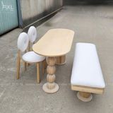  Bộ Bàn Ghế Ăn Gỗ Tự Nhiên SKDS39 