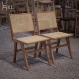  Ghế Gỗ Đan Mây Charly SKC125 