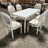  Bộ Bàn Ghế Louis Gỗ Tự Nhiên SKDS47 