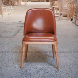  Ghế Ăn Gỗ Bọc Da SKC124 