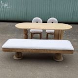  Bộ Bàn Ghế Ăn Gỗ Tự Nhiên SKDS39 