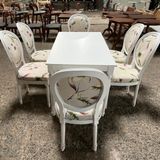  Bộ Bàn Ghế Louis Gỗ Tự Nhiên SKDS47 