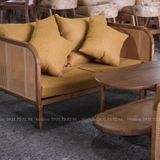  Bộ Sofa Gỗ Đan Mây Mắt Cáo SKSS09 