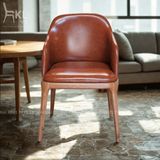  Ghế Ăn Gỗ Bọc Da SKC124 