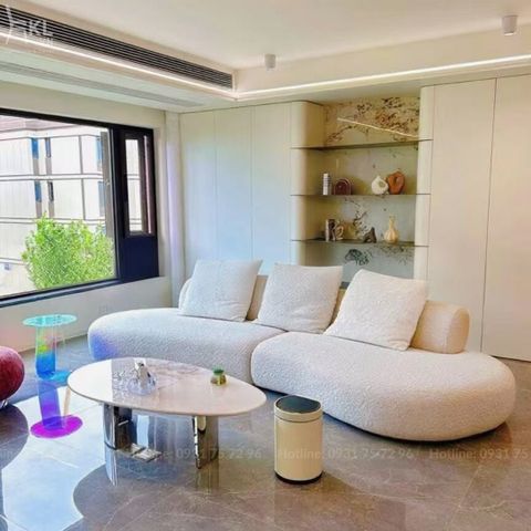  Ghế Sofa Cong Phong Cách Italia SKS25 