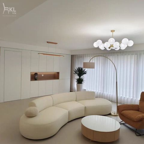  Ghế Sofa Cong Phong Cách Italia SKS25 