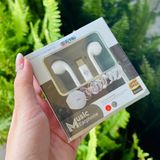  Tai nghe có dây Wisdomup EJ Jack 3.5mm | Jack Type C | Jack Lighning có mic đàm thoại 