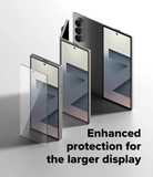 Kính cường lực Màn Ngoài Samsung Z Fold 7 Ringke Cover Display Easy Slide 