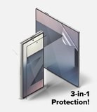  Miếng dán màn hình Samsung Z Fold 7 RINGKE 3-in-1 Protector Pro (Màn phụ+ Màn chính + Gáy) 