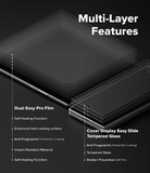  Miếng dán màn hình Samsung Z Fold 7 RINGKE 3-in-1 Protector Pro (Màn phụ+ Màn chính + Gáy) 