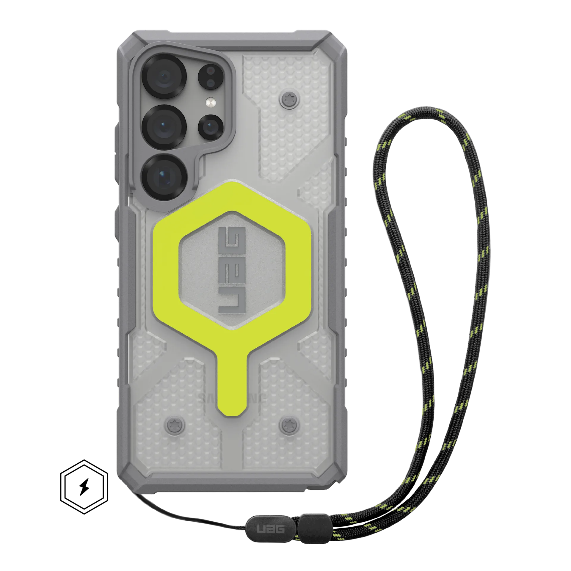  Ốp lưng UAG Pathfinder Clear Magnetic Kèm Dây cho Samsung S25 Ultra (6.9 INCH) 