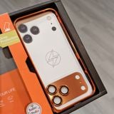  Combo ốp lưng Viền & Đế Camera Likgus Bumber Cho iPhone 17 Pro Max 