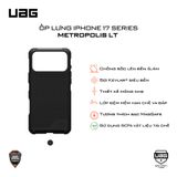  Ốp lưng UAG Metropolis LT Kevlar Magnetic Cho iPhone 17 Series 